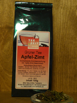 Grüner Tee Apfel-Zimt