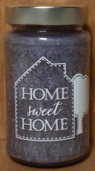 Kerze "Home sweet home"