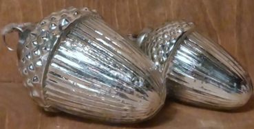 Anhänger "Eichel" silber, klein