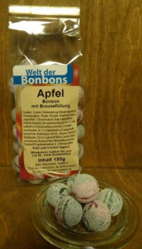 Bonbon Apfel mit Brausefüllung, 150g