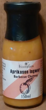 Barbecue Chutney "Aprikose Ingwer", 150ml