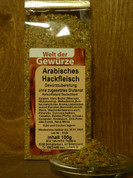 Arabisches Hackfleisch