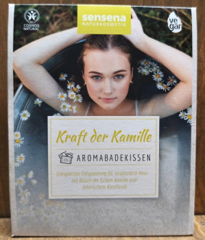 Aromabadekissen "Kraft der Kamille", 60g
