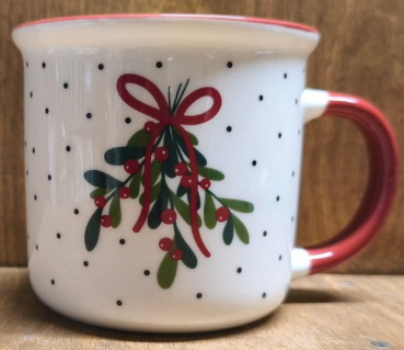 Becher "Mistelzweig", Motiv 1