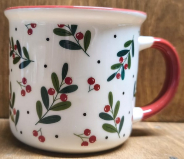 Becher "Mistelzweig", Motiv 2