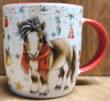Becher "Weihnachtspony", Motiv 2
