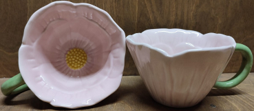 Blütentasse rosa