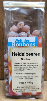 Bonbon Heidelbeere, 100g