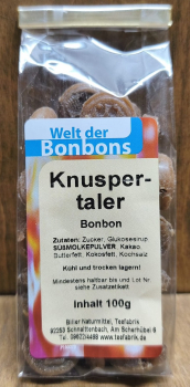Bonbon Knuspertaler, 100g