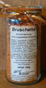 Bruschettagewürz im Glas, 150g