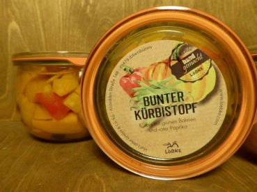 Bunter Kürbistopf, 300g