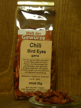 Chili ganz 1-3 cm
