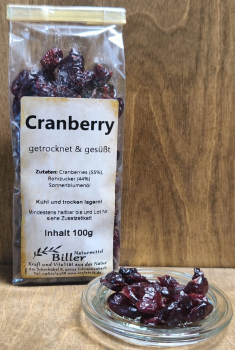 Cranberry getrocknet