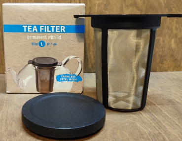 Dauerfilter "L", schwarz
