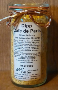 Dipp Cafe de Paris im Glas, 220g