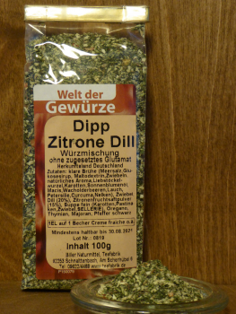 Dipp Zitrone Dill
