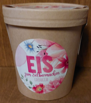 Eis zum Selbermachen "Erdbeer", 150g
