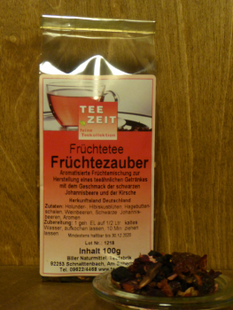 Aromatisierter Früchtetee Früchtezauber
