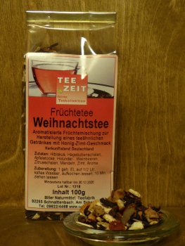 Früchtetee Weihnachtstee