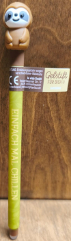 Gelstift Faultier "Einfach mal chillen"