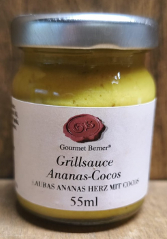 Grillsauce Ananas - Cocos, 55ml