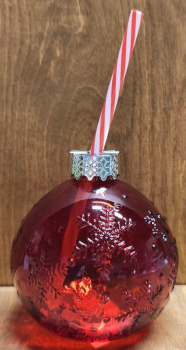 Glas Christbaumkugeln, rot