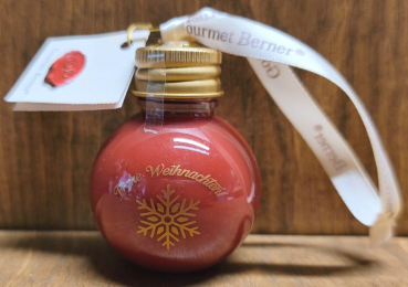 Christbaumkugel "Glühwein Sahnelikör", 5cl