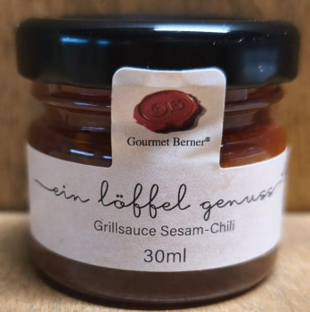 Grillsauce Sesam - Chili "ein Löffel Genuss", 30ml