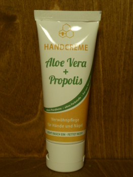 Handcreme Aloe Vera + Propolis, 75ml