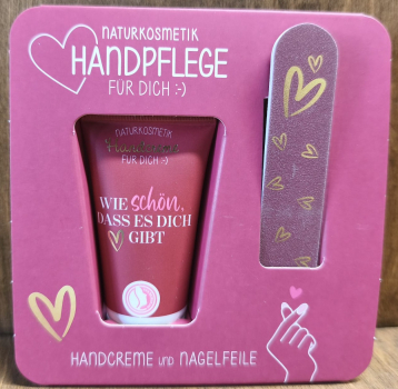 Handpflegeset "Wie schön, dass es dich gibt"