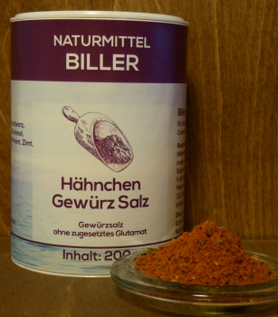Hähnchen Gewürz Salz im Streuer, 200g