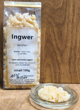 Ingwer kandiert, klein