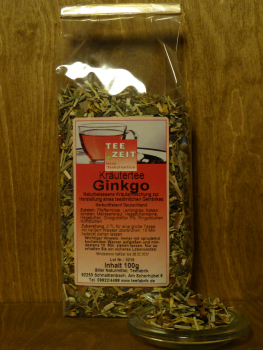 Naturbelassene Kräutermischung Ginkgo