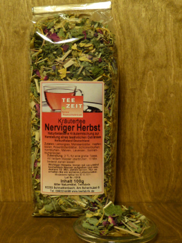 Naturbelassene Kräutermischung Nerviger Herbst