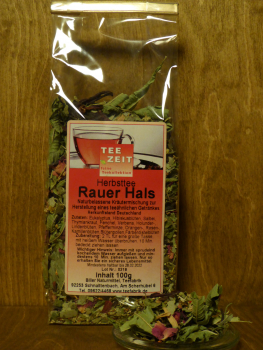Naturbelassene Kräutermischung Rauer Hals