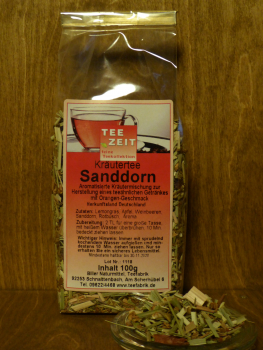 Aromatisierte Kräutermischung Sanddorn