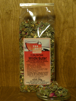 Naturbelassene Kräutermischung Wildkräuter