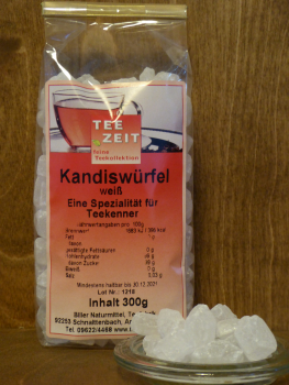 Kandiszucker Würfel weiß, 300g