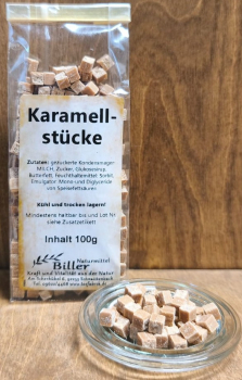 Karamellstücke