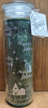 Kerze "Advent", grün