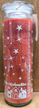 Kerze "Adventskalender"