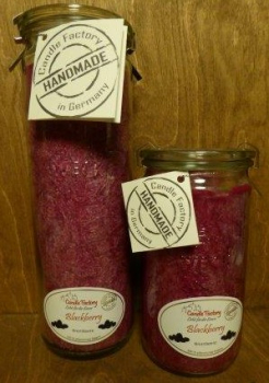 Kerze "Blackberry" groß