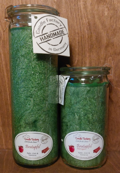 Kerze "Bratapfel" groß