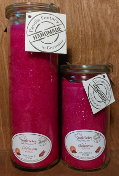 Kerze "Glühwein" groß