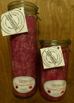 Kerze "Granatapfel Himbeer" groß