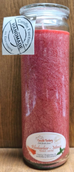 Kerze "Rhabarber Minze" groß