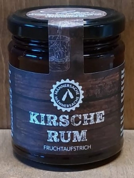 Kirsche Rum Fruchtaufstrich, 225g