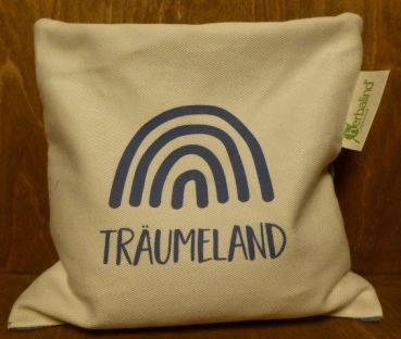 Körnerkissen "Träumeland", 19x19cm