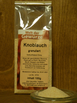 Knoblauchgranulat