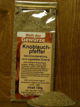 Knoblauchpfeffer fein